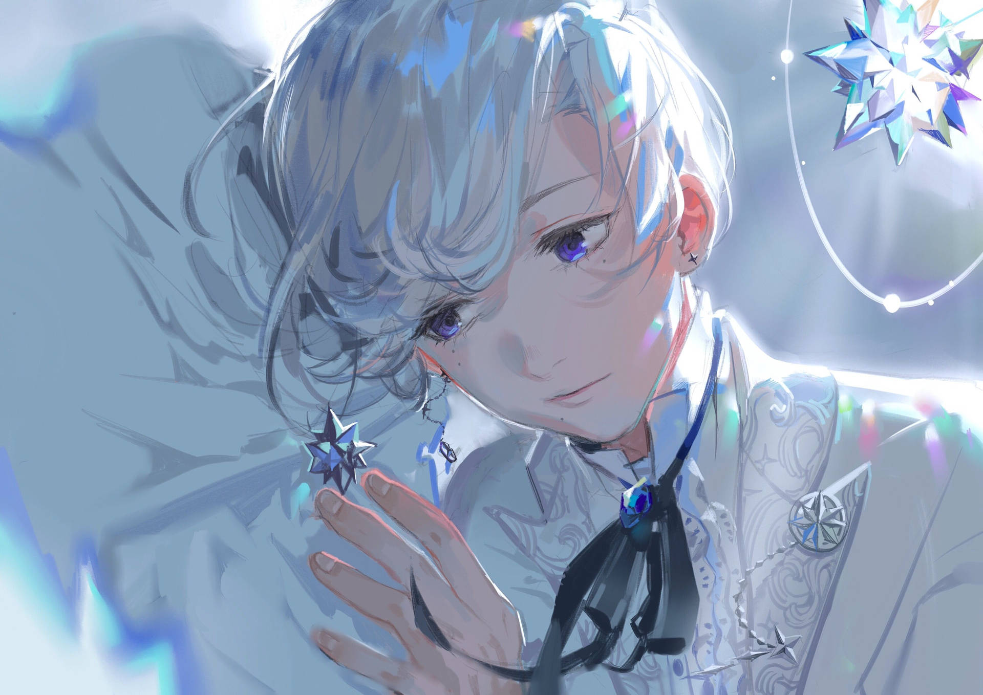 Anime Blue Boy Wallpaper