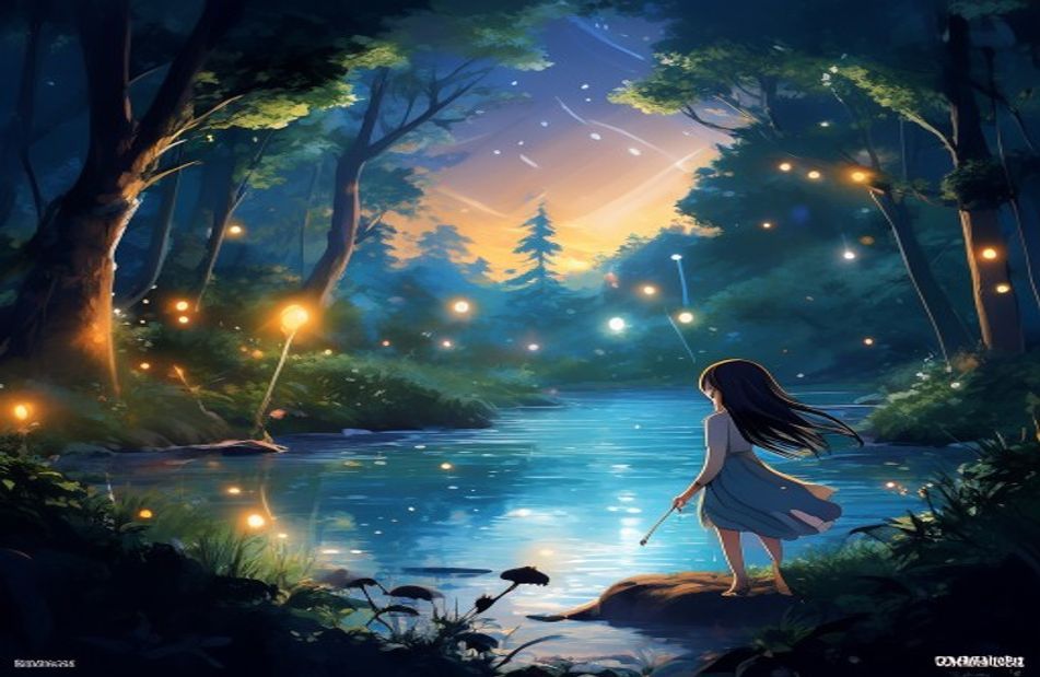 Hotarubi No Mori E Wallpaper