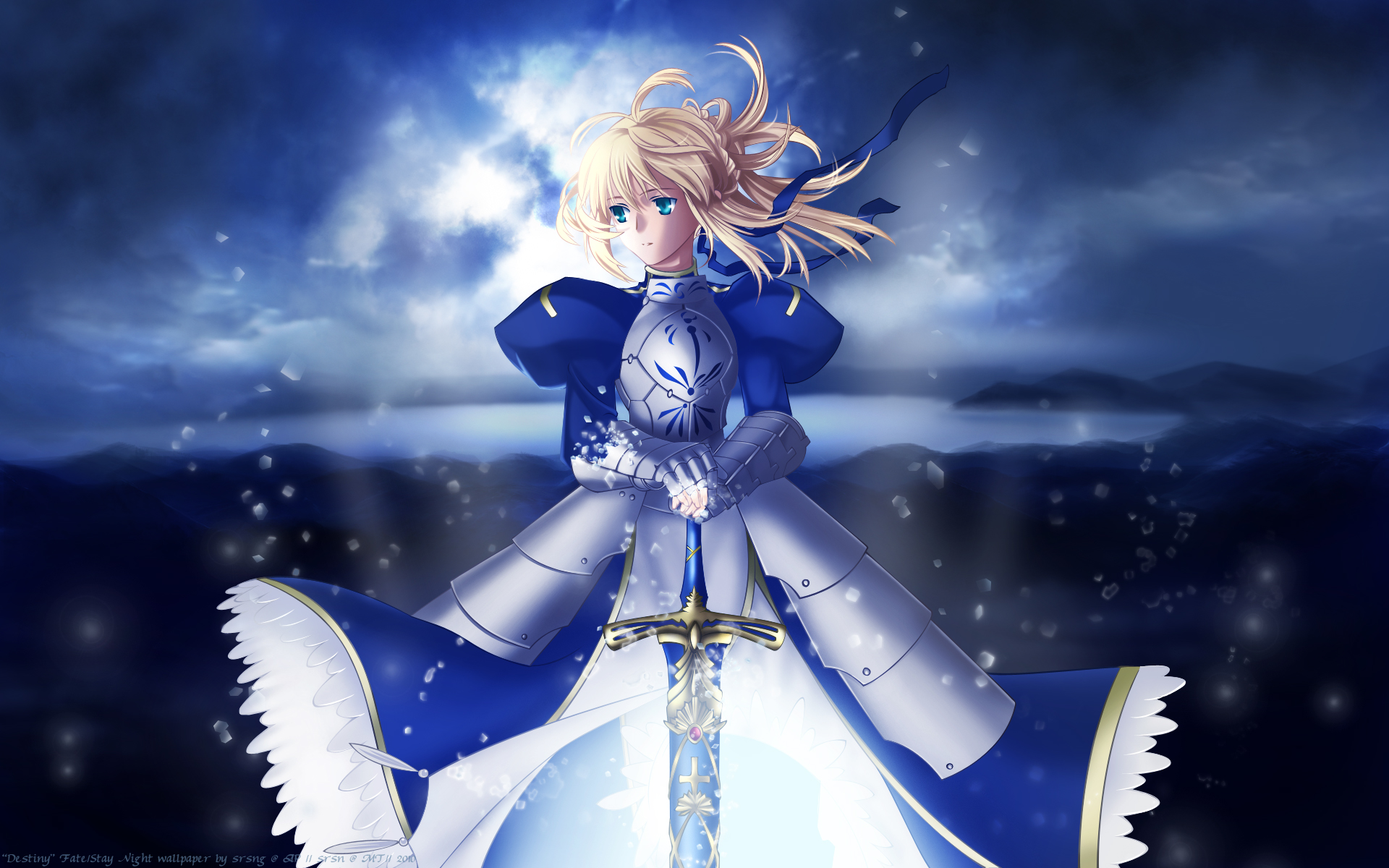 Saber fate stay night wallpaper 1920x1200 14900