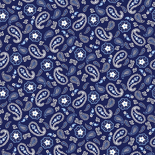 Bandana Paisley Fabric Patchwork Wallpaper Blue Stock Vector Royalty Free  1166090650  Shutterstock