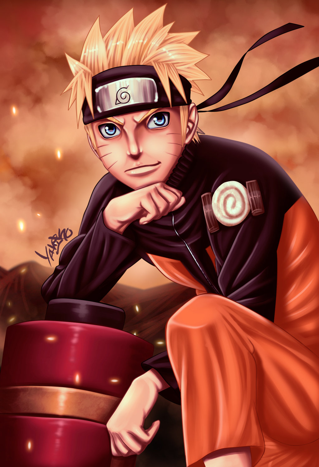 Naruto Uzumaki by Yahik0 on