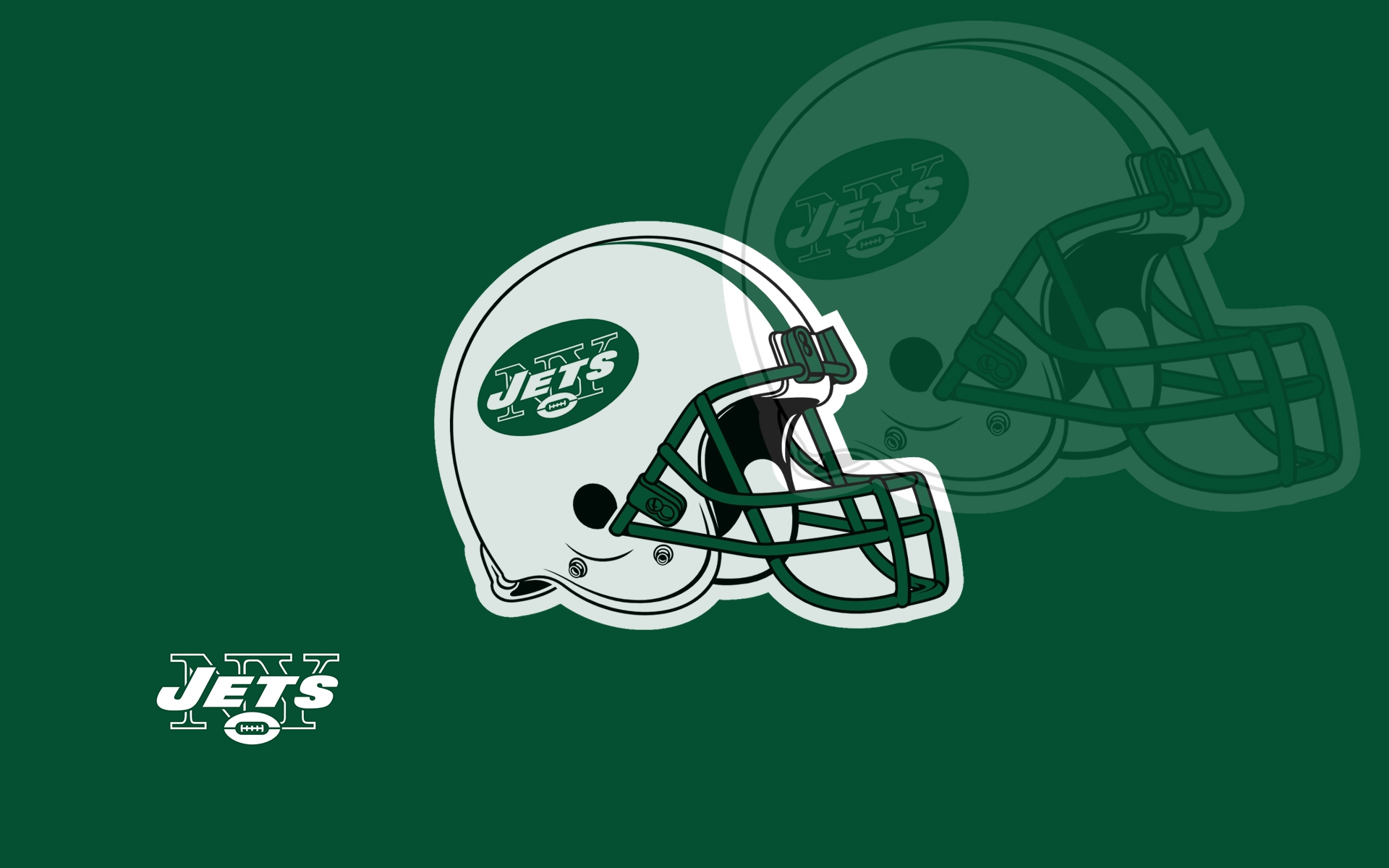 NFL New York Jets Logo Helmet Echo Style 1920x1200 WIDE NFL New York