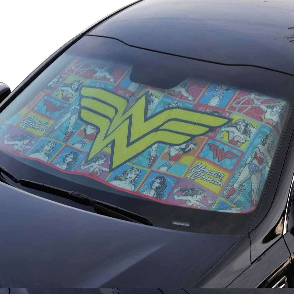 Amazon Bdk Wonder Woman Auto Sun Shade Windshield Car
