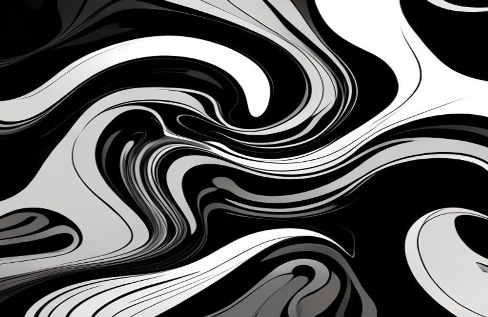 Black And White Abstract Wallpaper