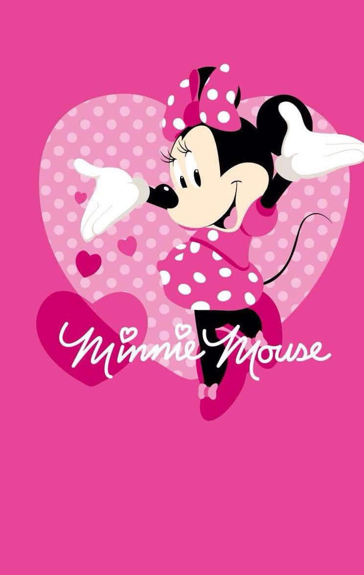 Minnie Mouse Pink Wallpaper