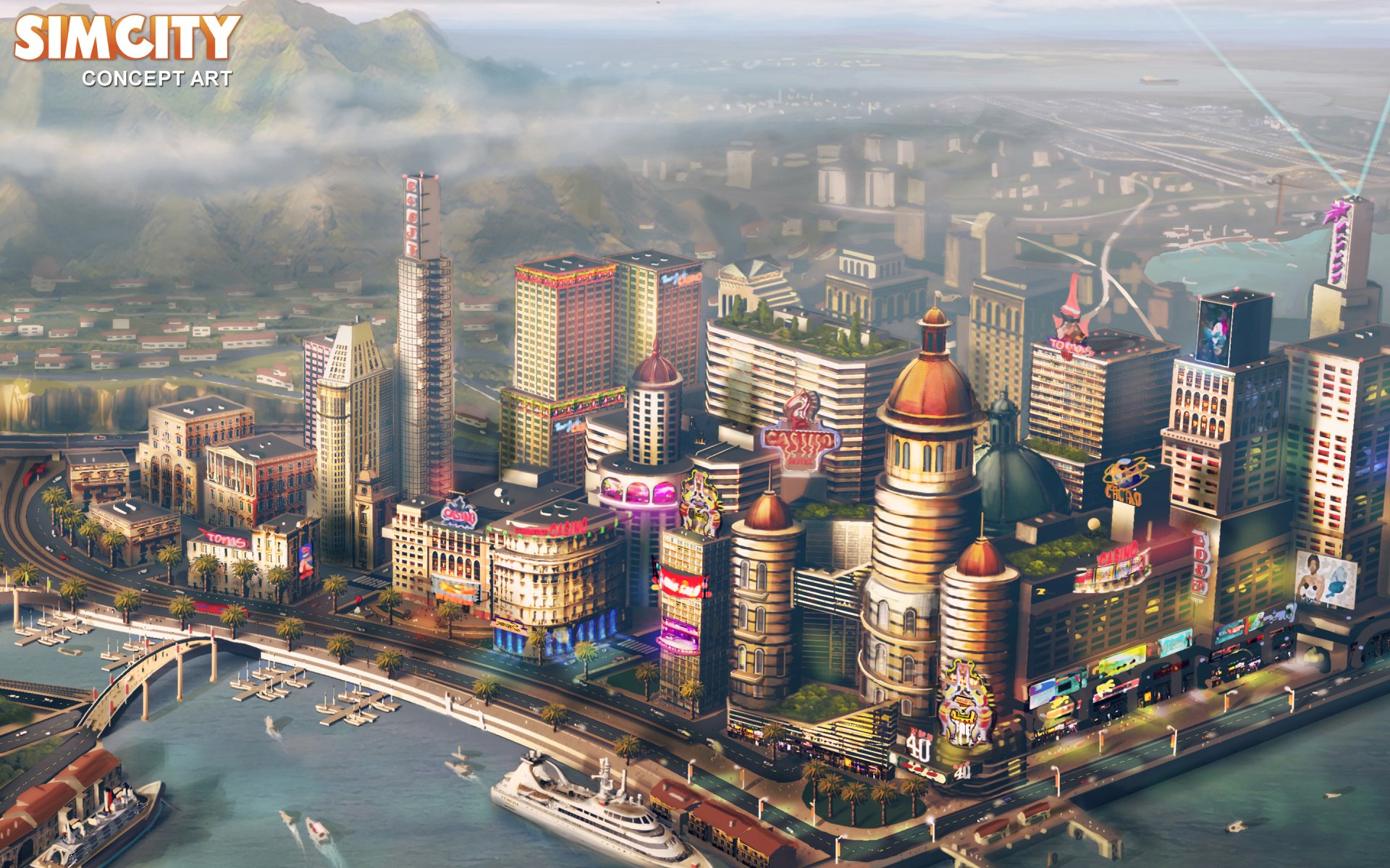 Simcity HD Wallpaper Background Image