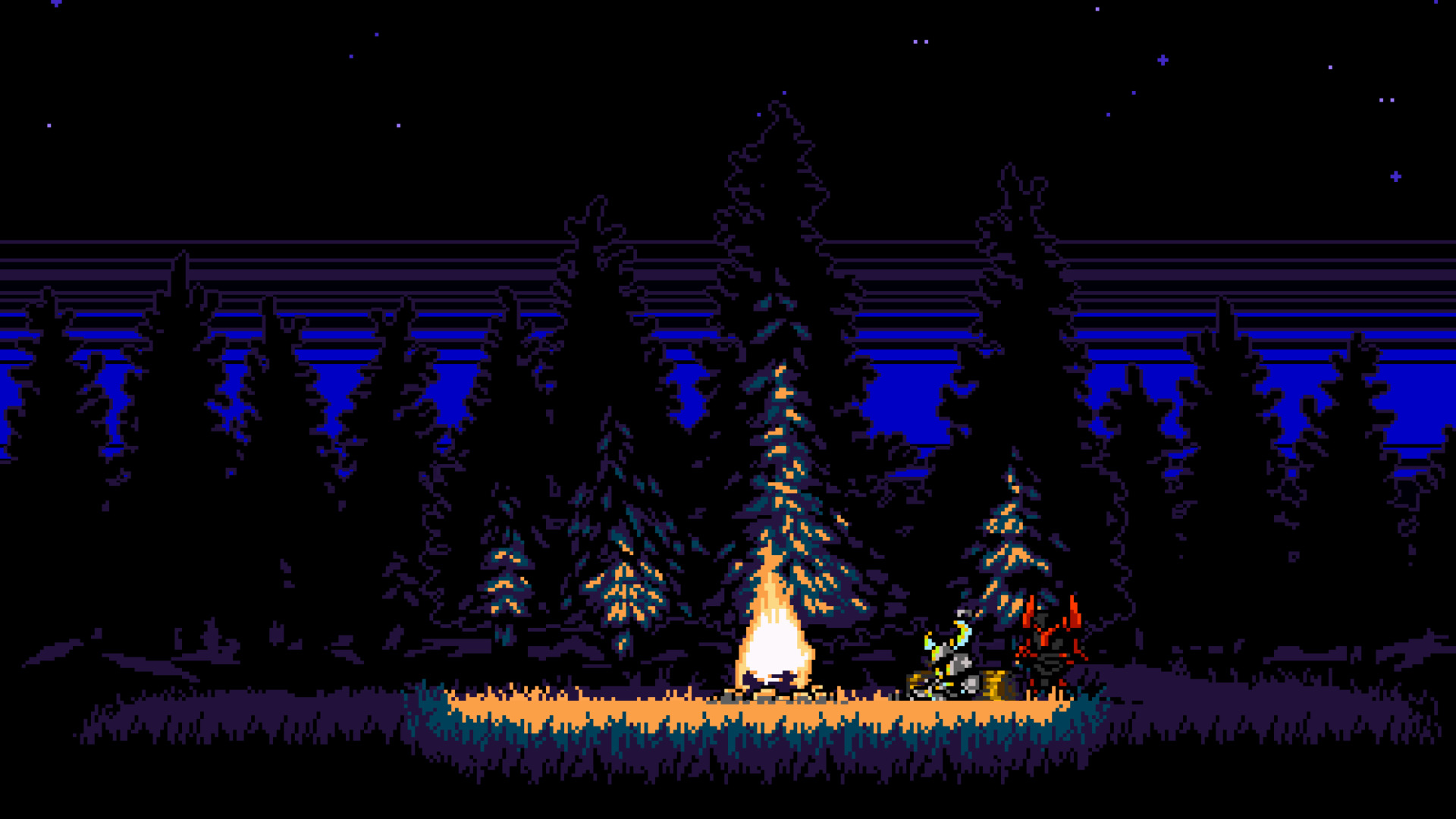 Shovel Knight Video Games Pixel Art Retro Bit Wallpaper