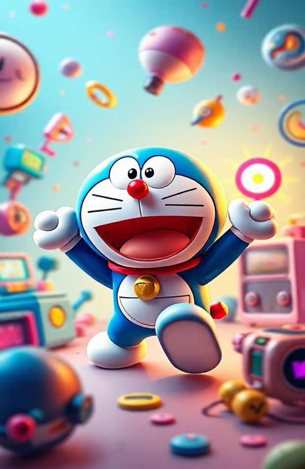 3d Doraemon Wallpaper