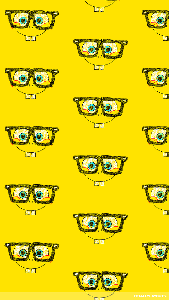How To Install This Sketched Spongebob Squarepants iPhone Wallpaper