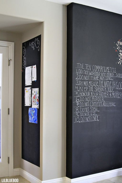 Free Magnetic Chalkboard Wall Home Decorating Ideas 101 512x768 For Your Desktop Mobile Tablet Explore 47 Wallpaper Entire Walls Roll - Diy Magnetic Chalkboard Wallpaper