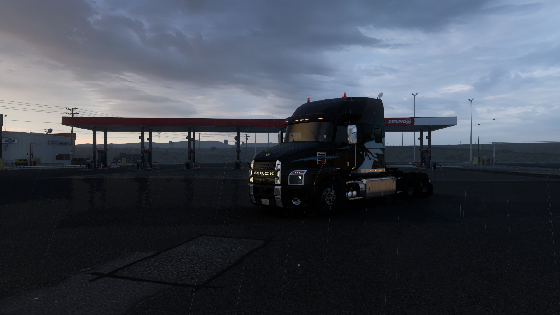 Video Game American Truck Simulator HD Wallpaper By Arthurdwayne