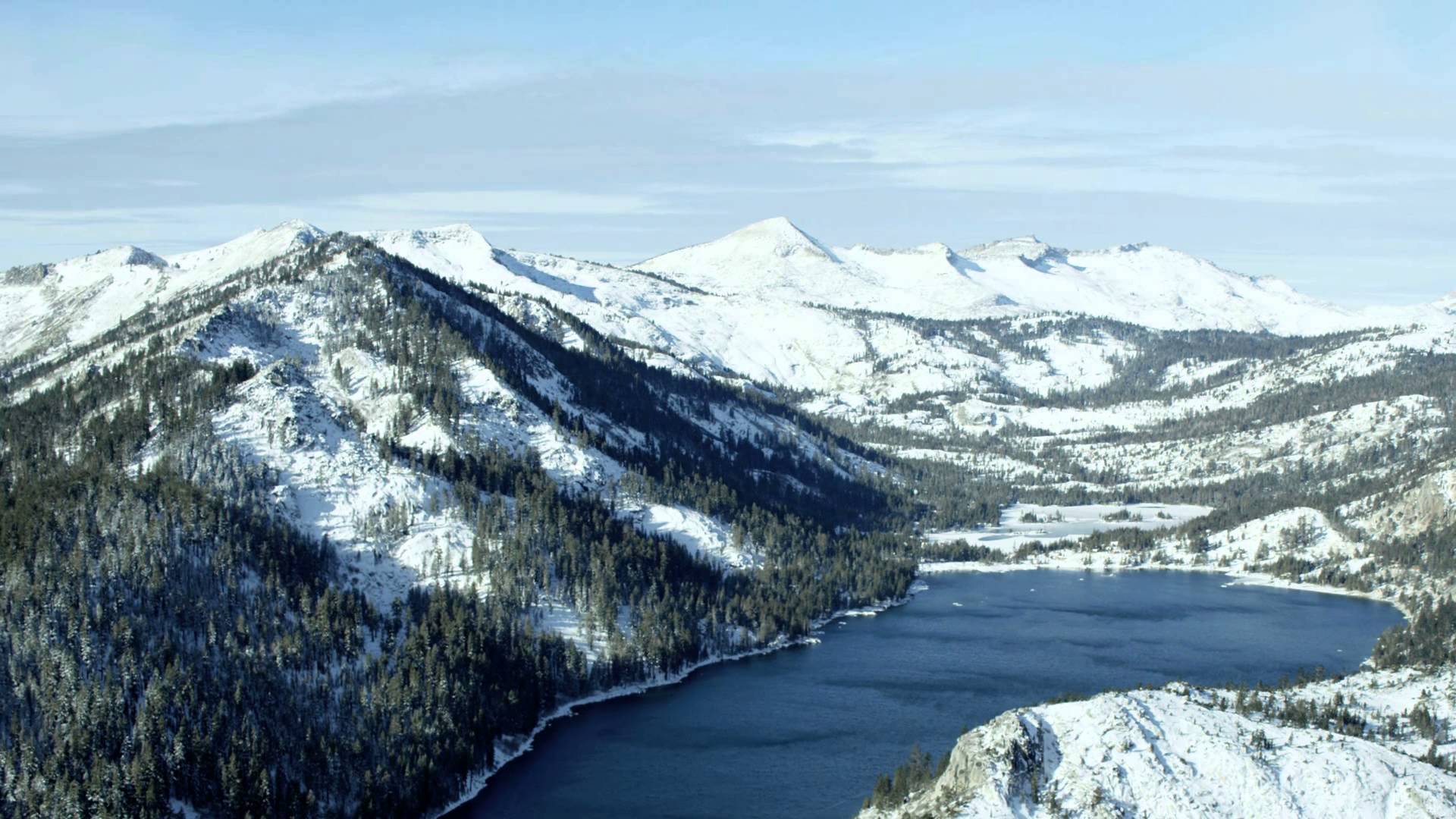 Lake Tahoe Winter Landscape 4k Ultra HD