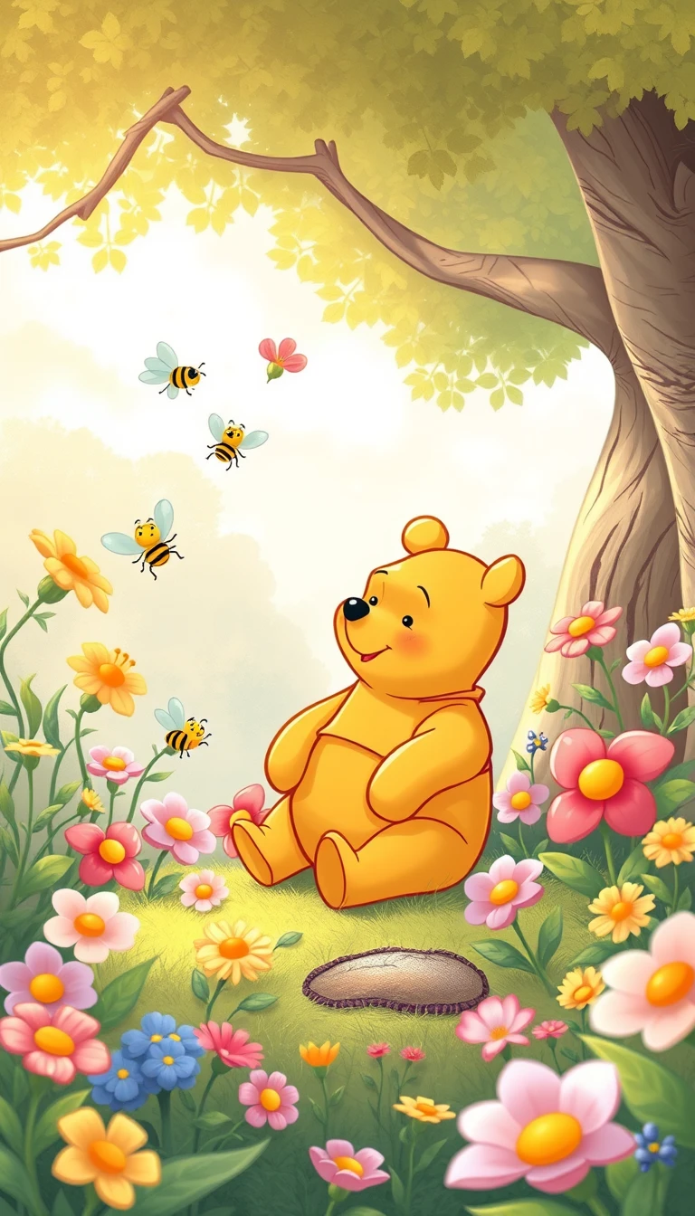 Pooh Mobile Wallpaper