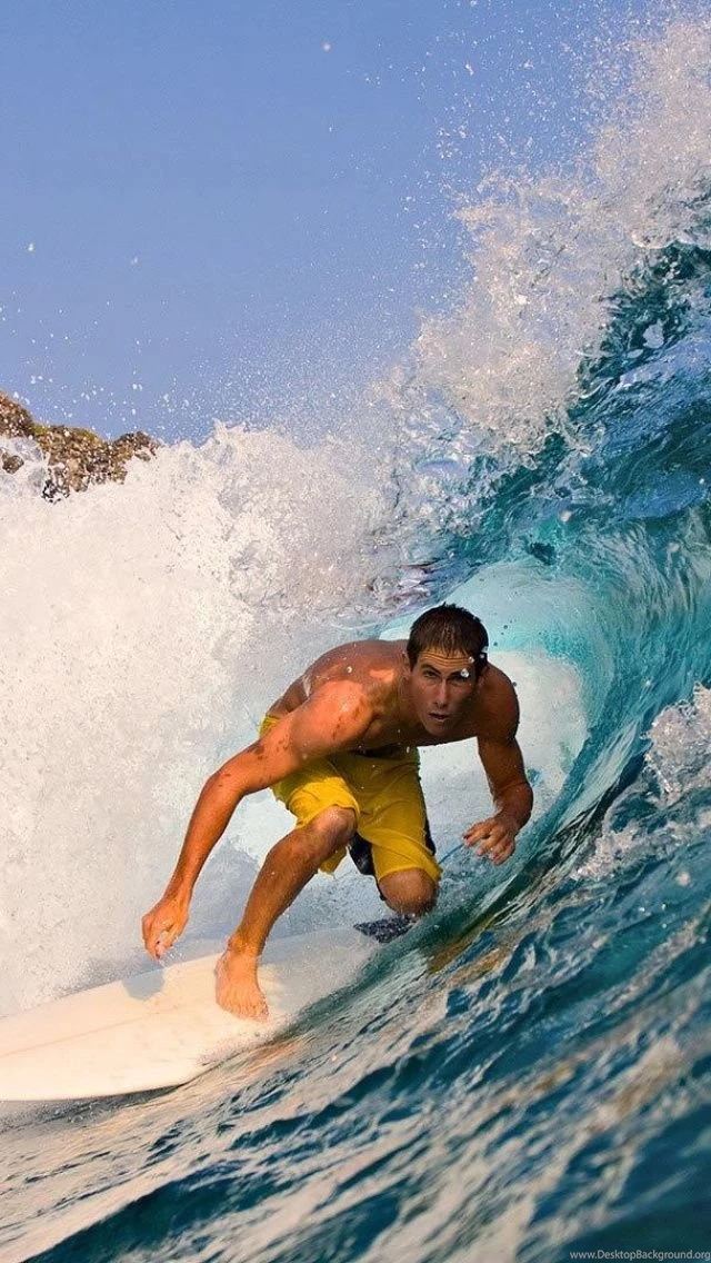 Surfing iPhone Wallpaper Desktop