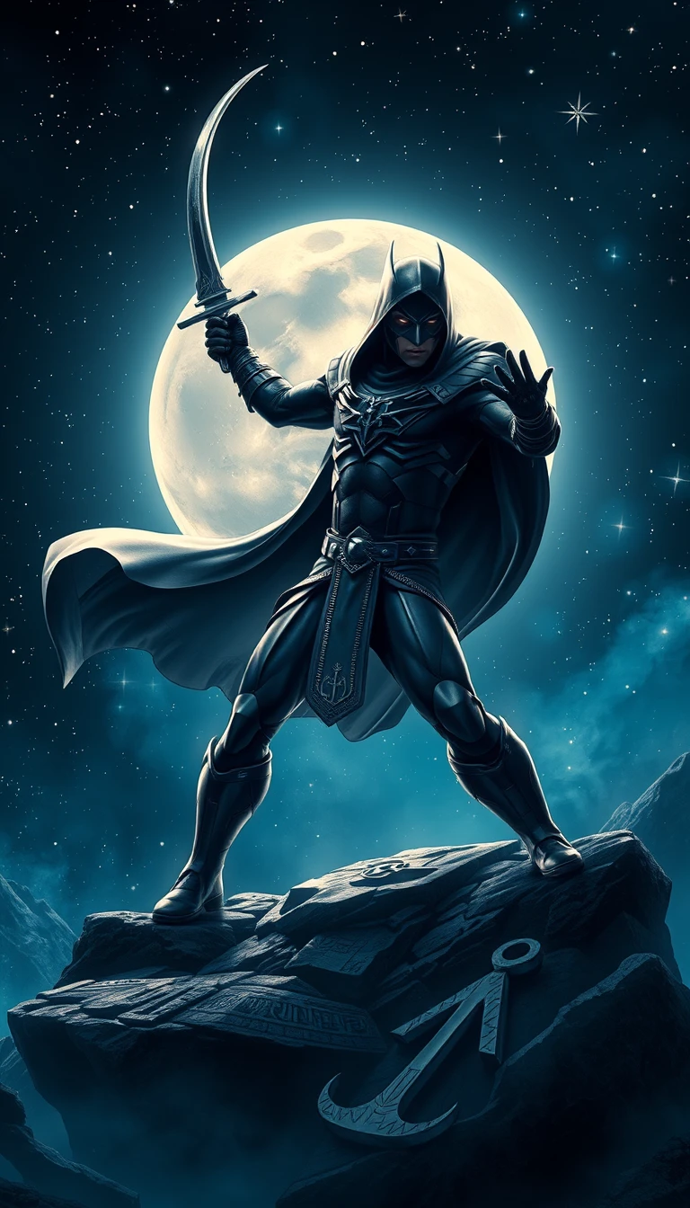 Moon Knight Phone Wallpaper