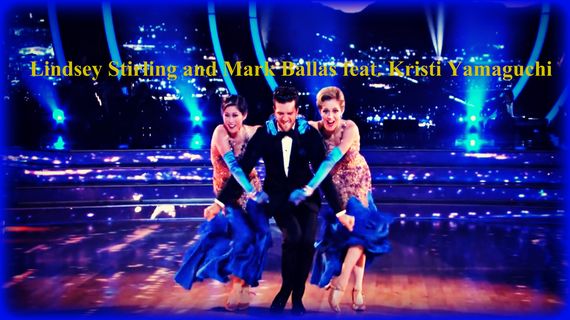 Lindsey Stirling And Mark Ballas Wallpaper