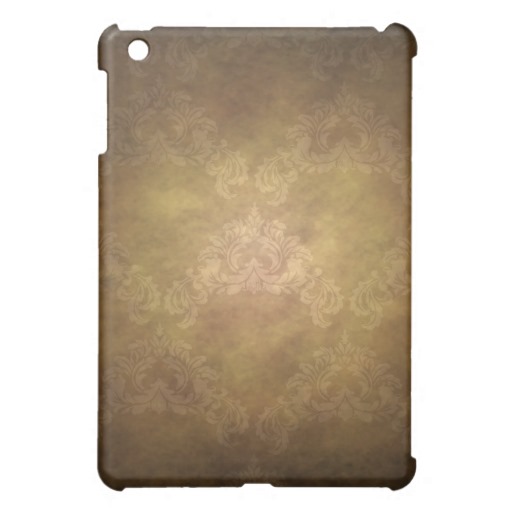 Vintage Damask Wallpaper Gold iPad Speck Case For The Mini