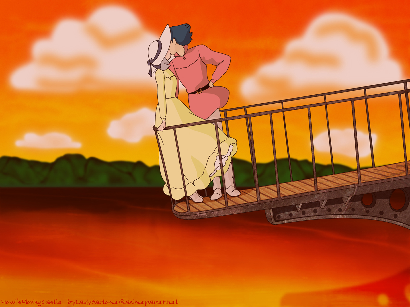 Studio Ghibli Wallpaper 1600x1200 Studio Ghibli Howls Moving