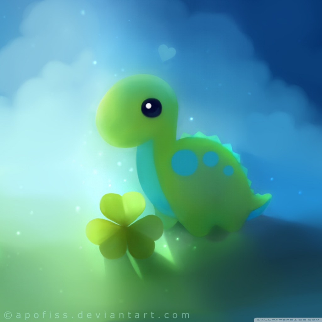 Cute Dino HD Desktop Wallpaper Widescreen High