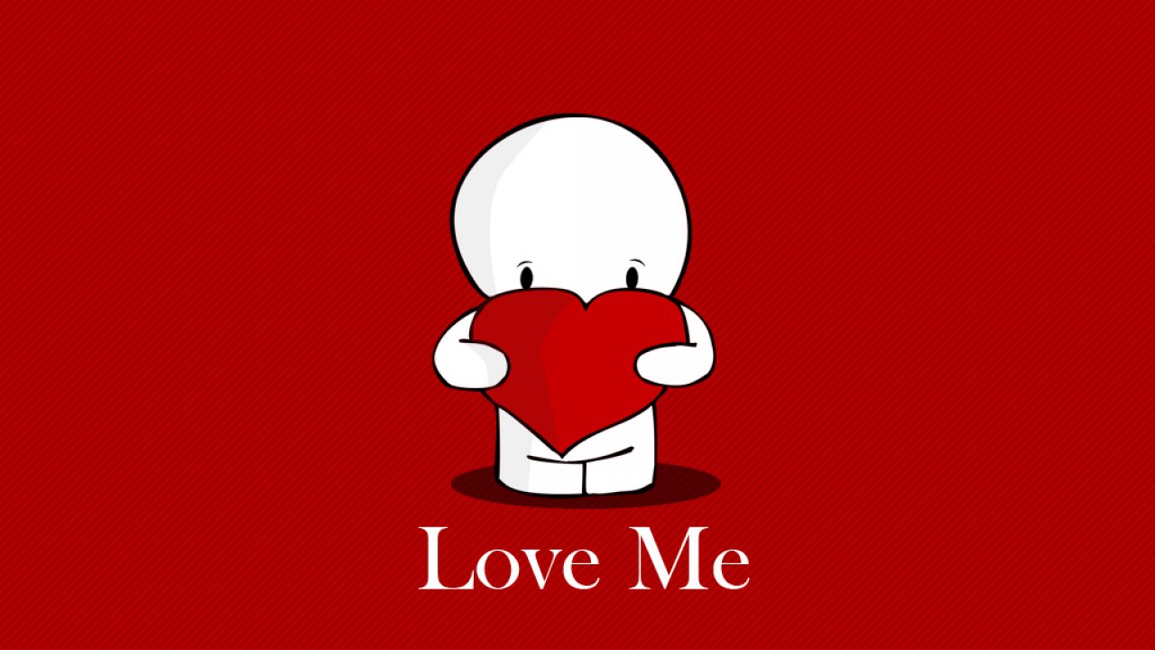 Valentine Day Heart Love Wallpaper Background Image