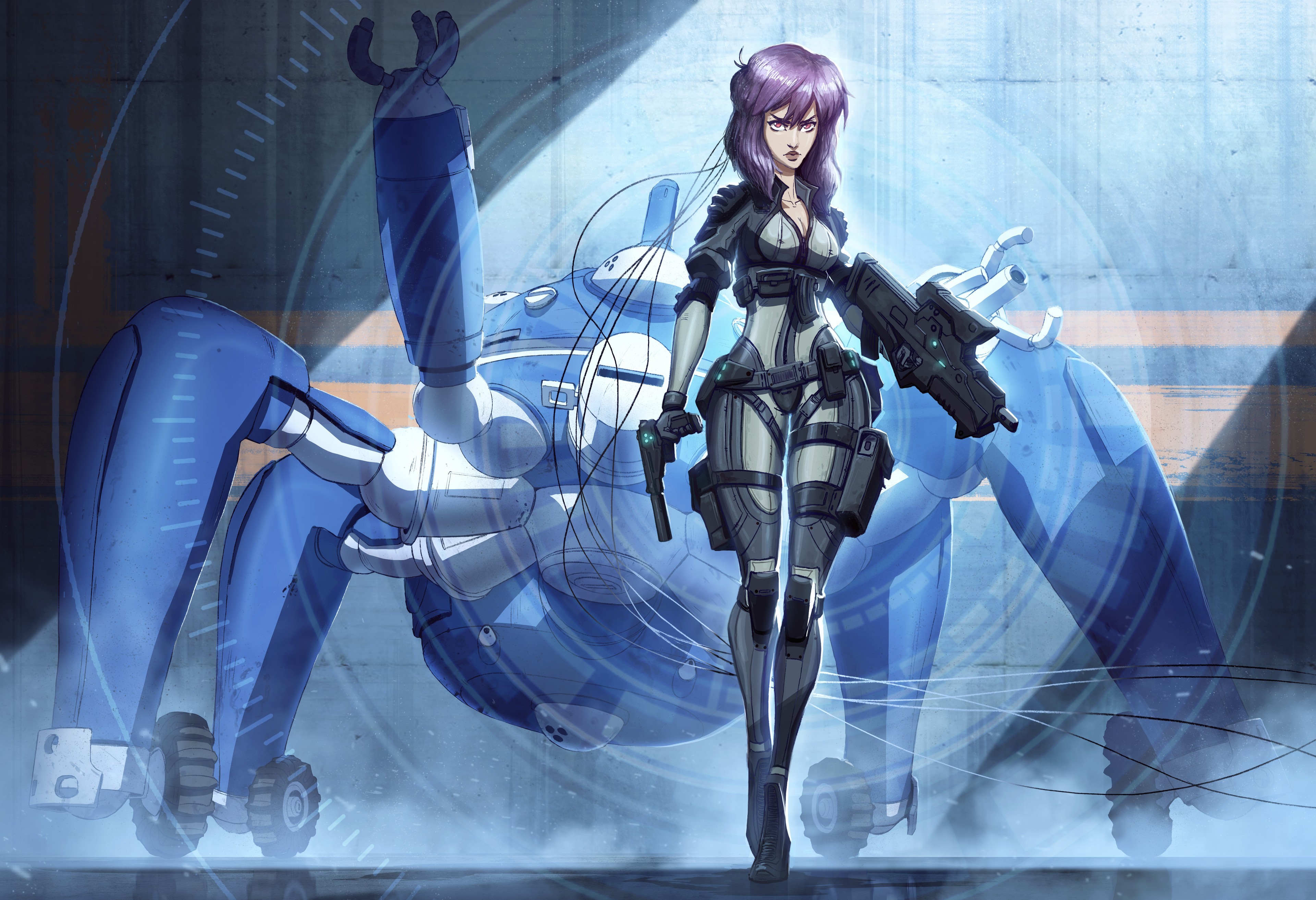 Ghost In The Shell HD Wallpaper