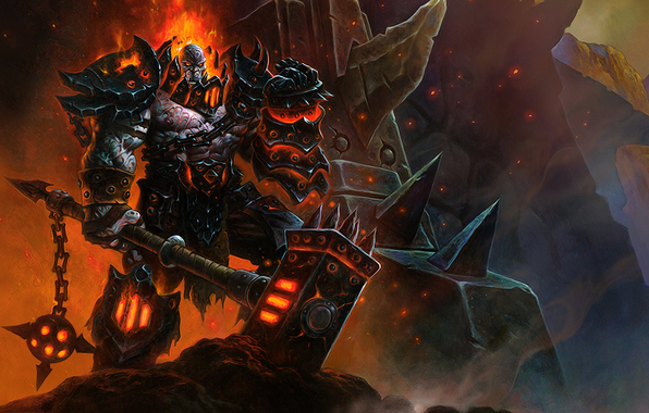Warlord Blackrock World Of Warcraft Wallpaper Games