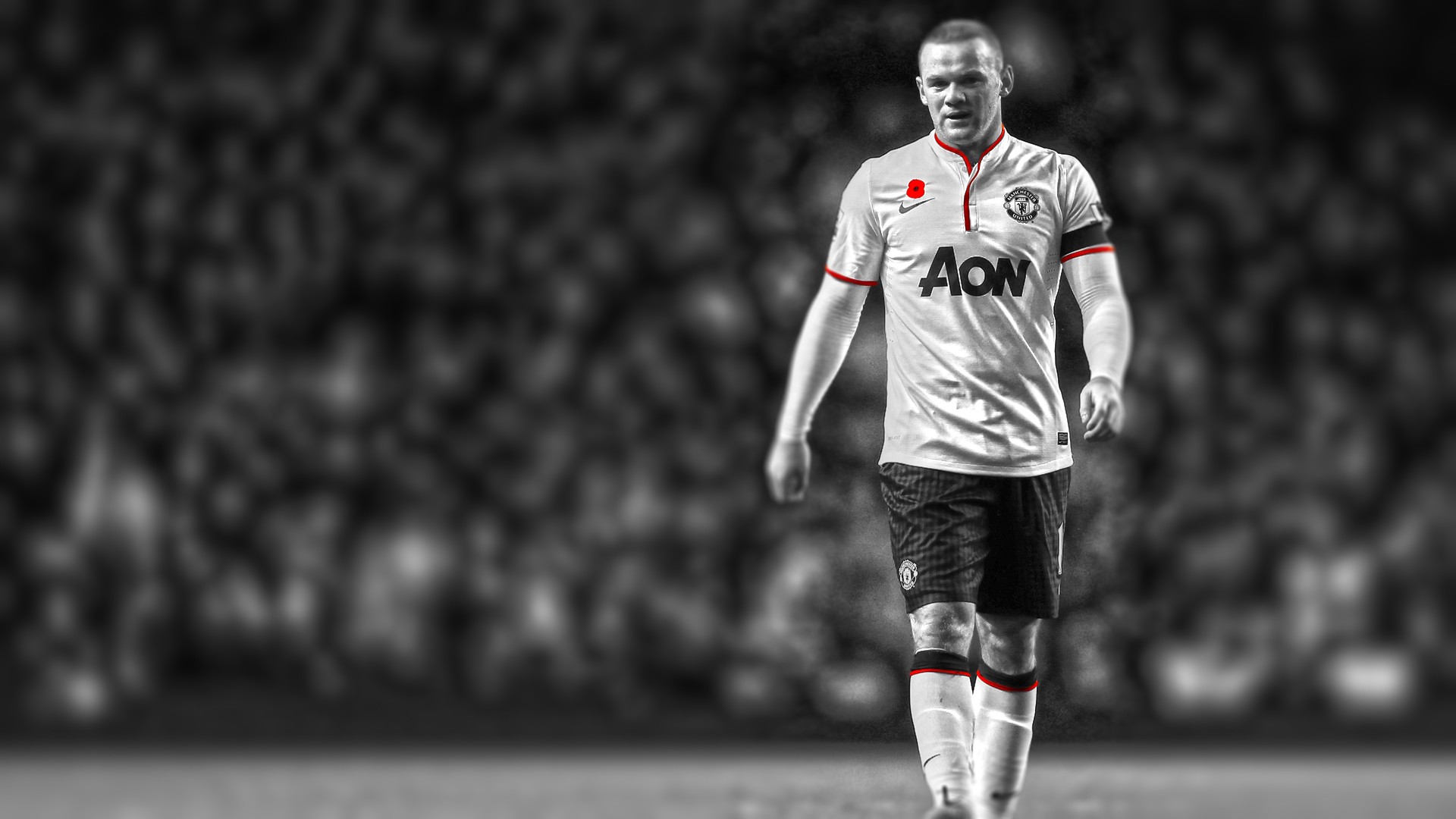 Wayne Rooney Manchester United 2015 HD Wallpaper
