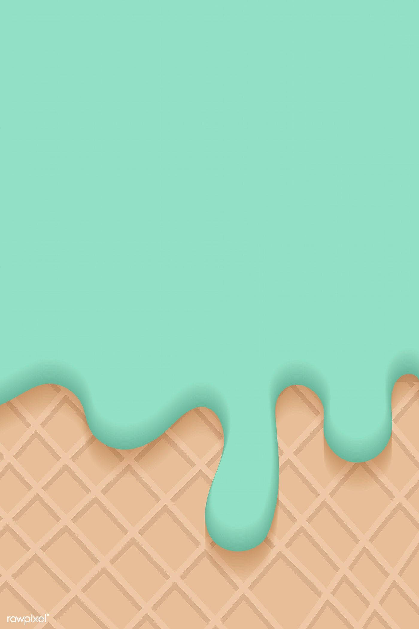 Mint Green iPhone Wallpaper