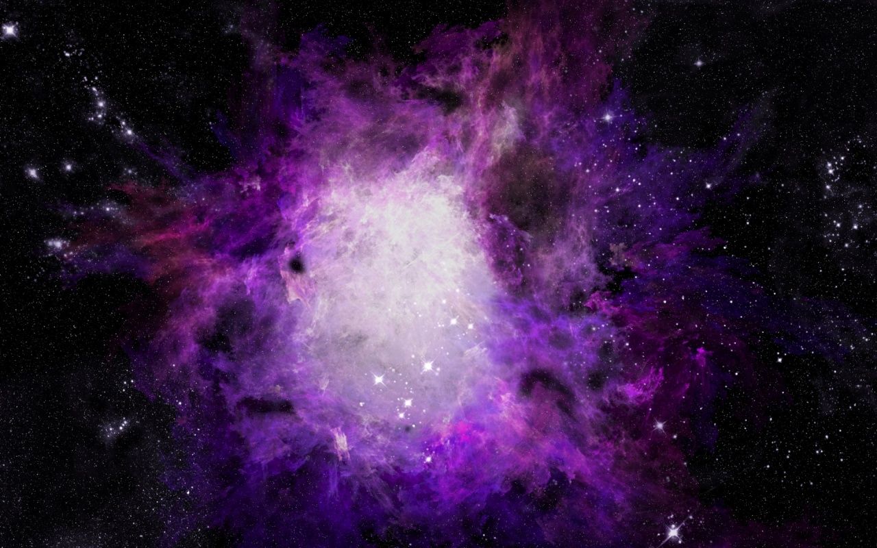 Amazing Purple Galaxy Desktop Pc And Mac Wallpaper