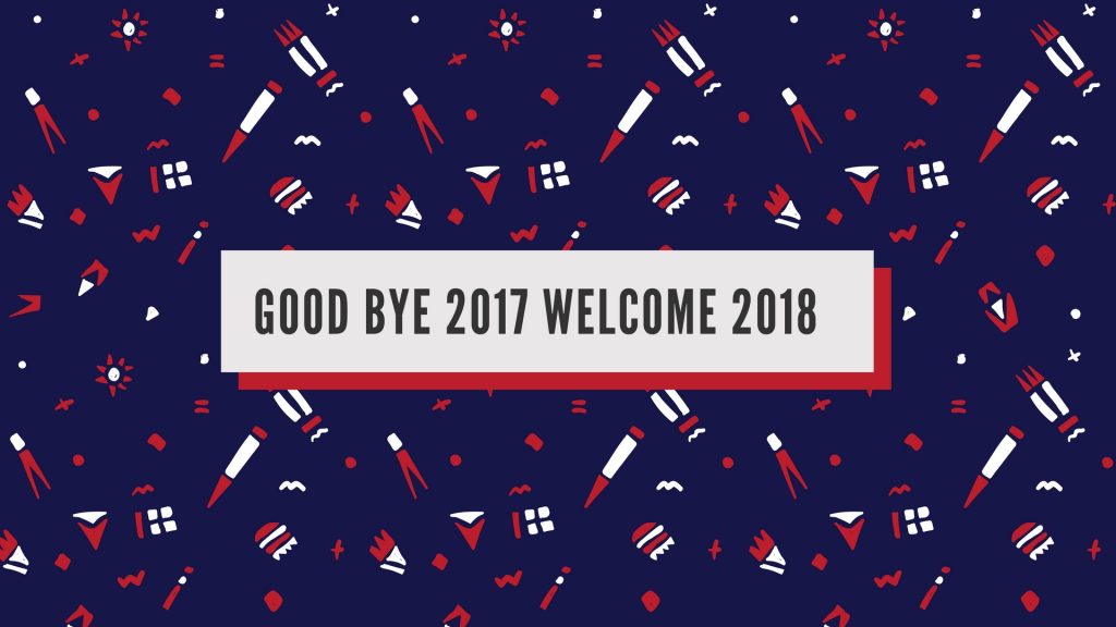Goodbye 2018 Welcome New Year 2018 Images Calendar 2018