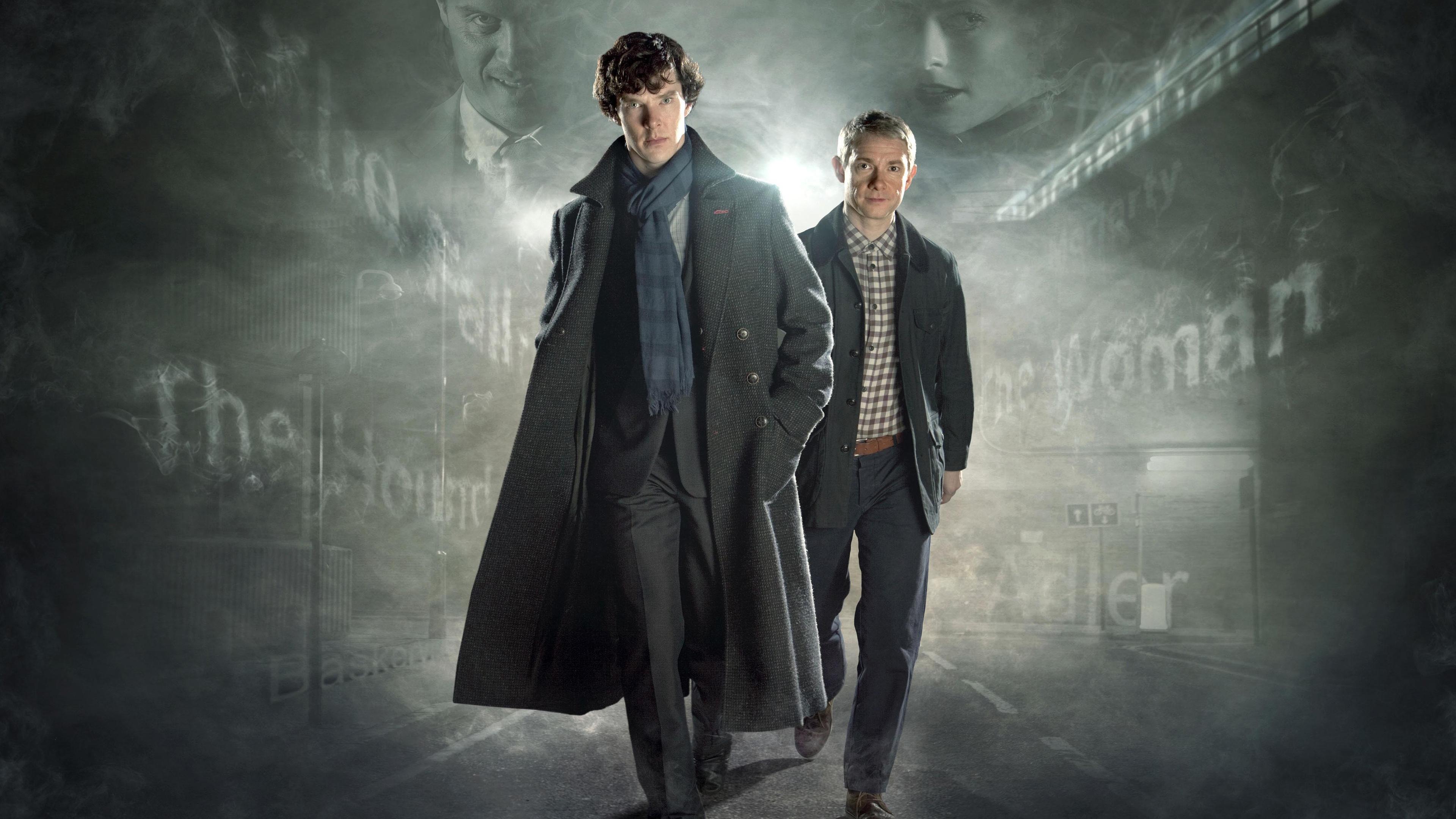 Sherlock Tv Series 4k Wallpaper
