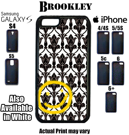 Sherlock Wallpaper Custom Phone Case By Arkhamprints On