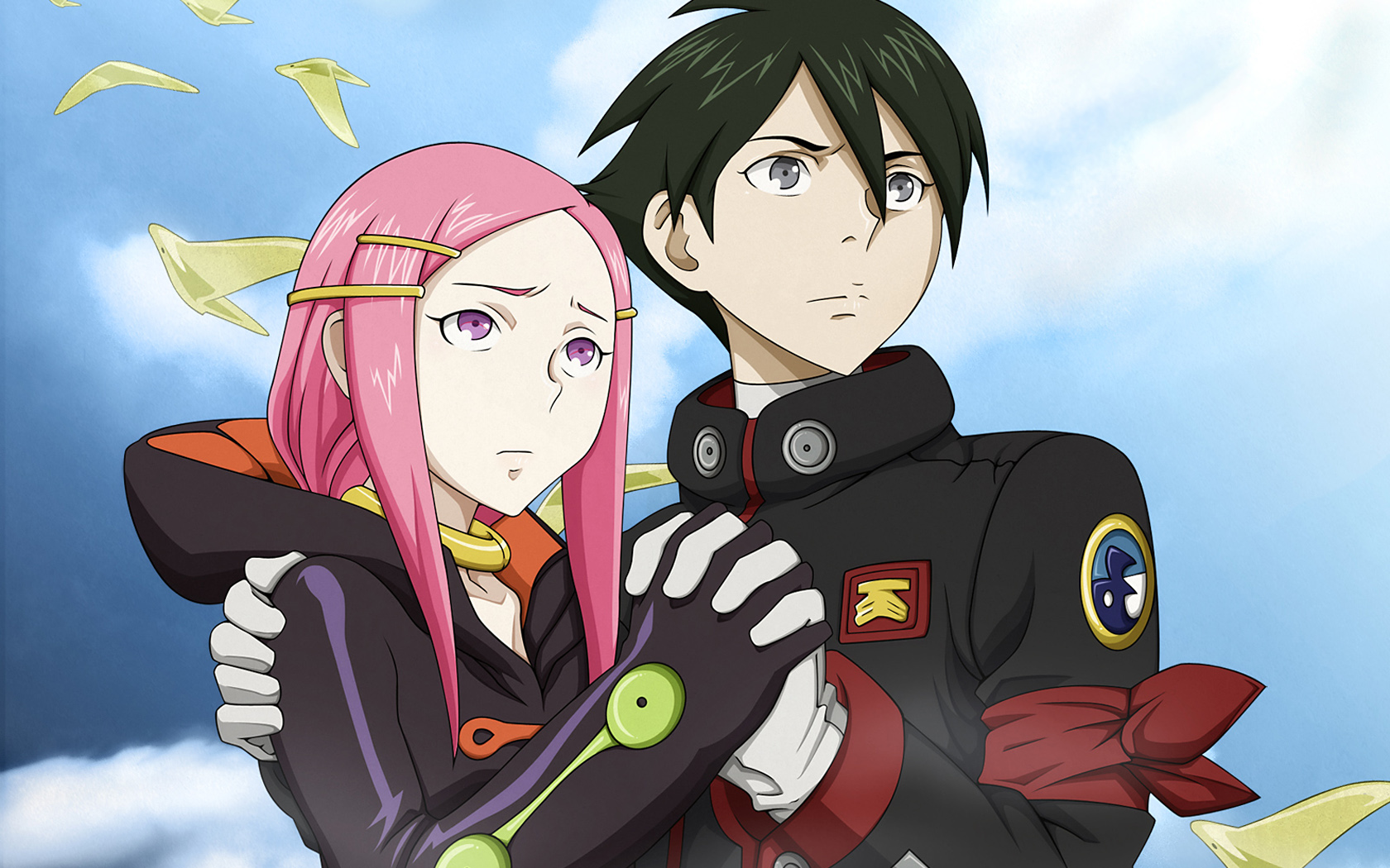 Are Ing Eureka Seven HD Wallpaper Color Palette Tags