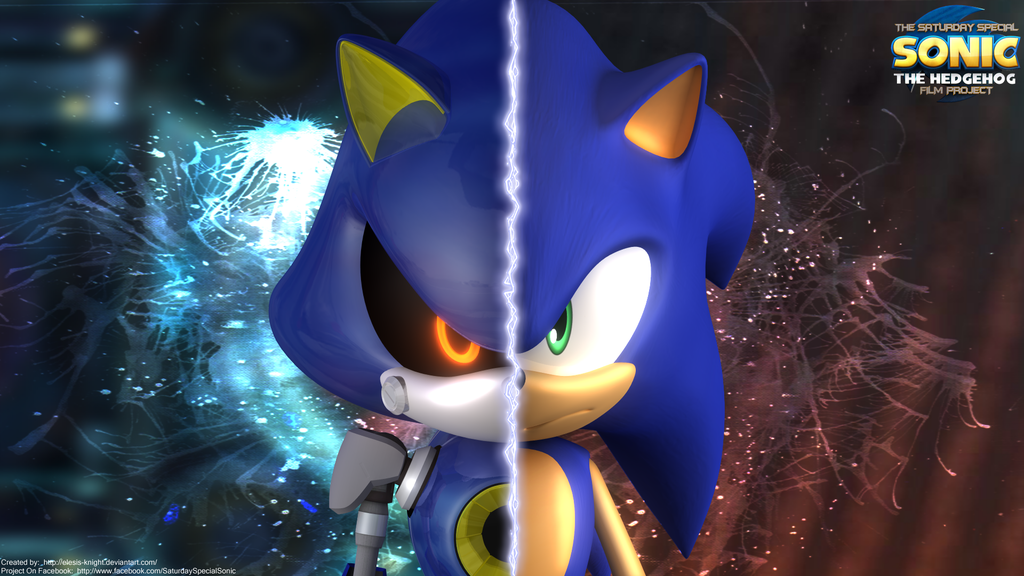 Sonic The Hedgehog Vs Metal Desciclop Dia