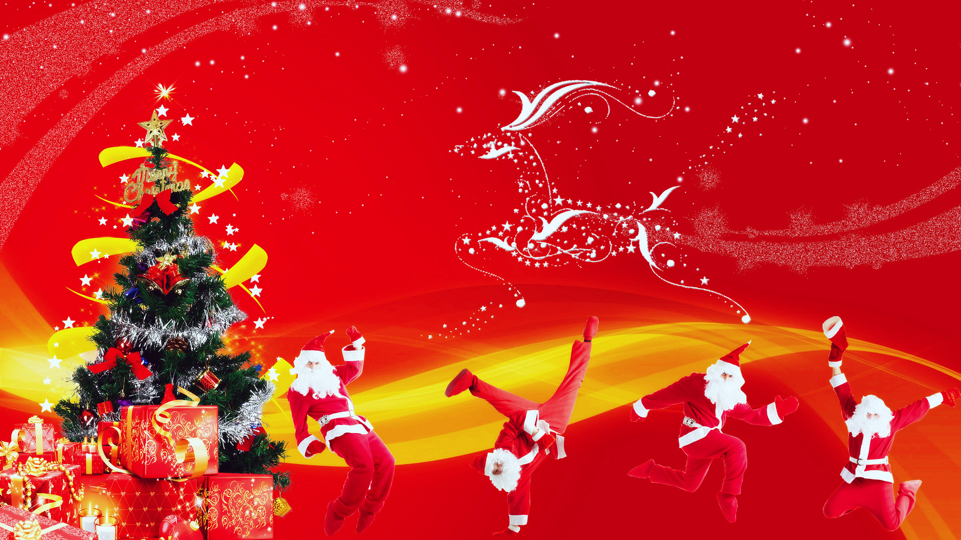 Funny Christmas Wallpaper By HD Swcrown