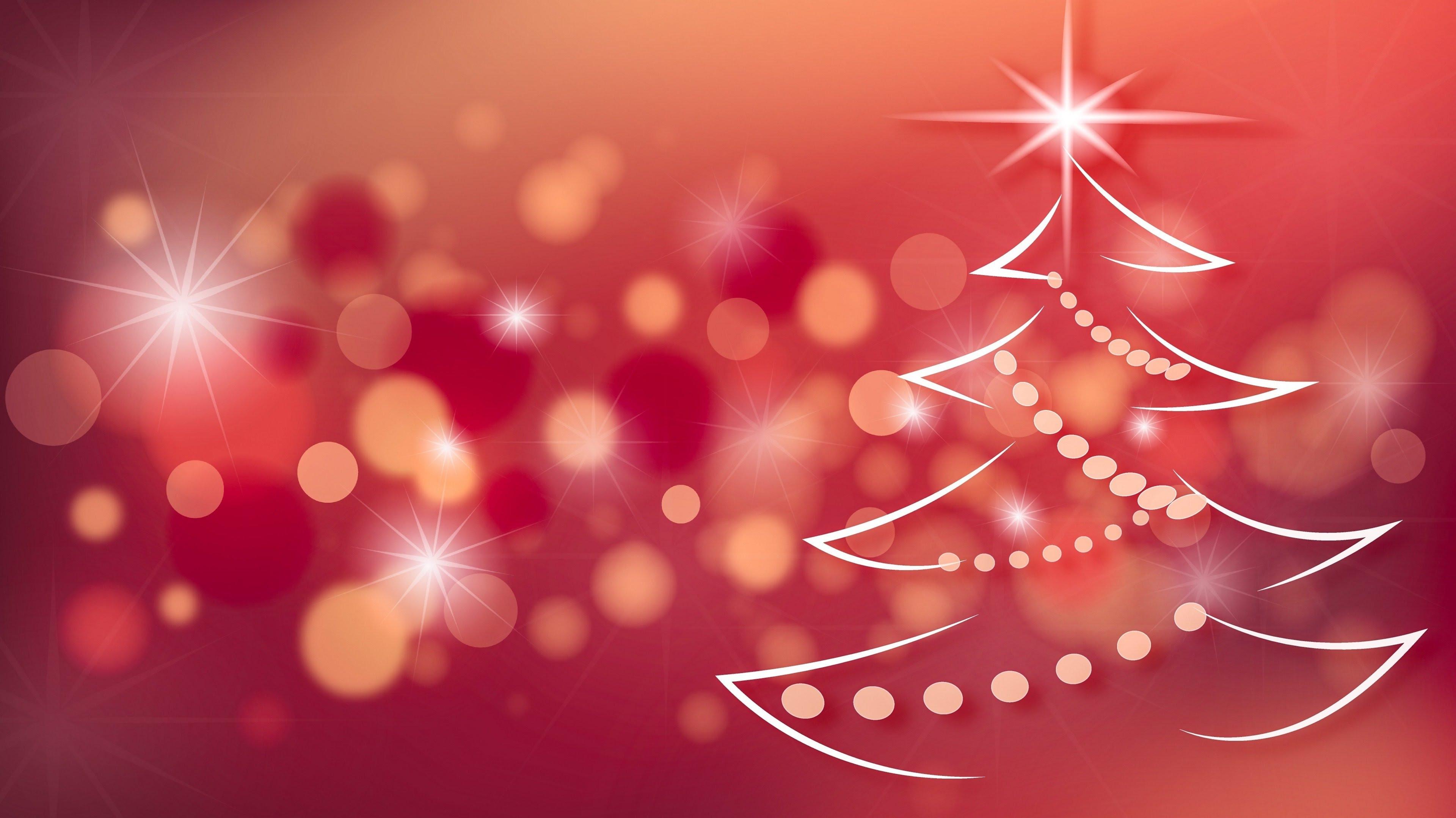 Download wallpaper Christmas tree 3840x2160