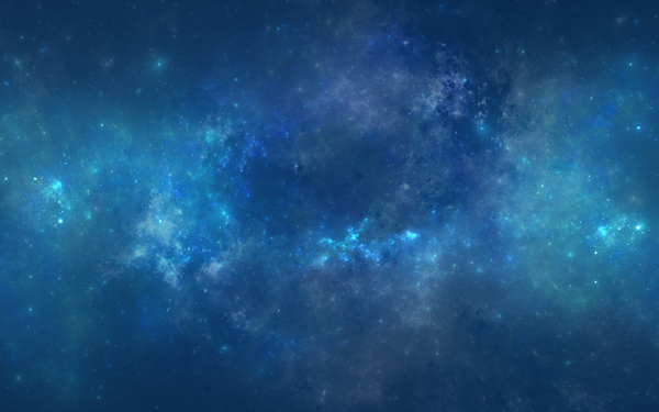 Wallpapers Blue Drawings and Paintings Space Nebulae Stars 4K