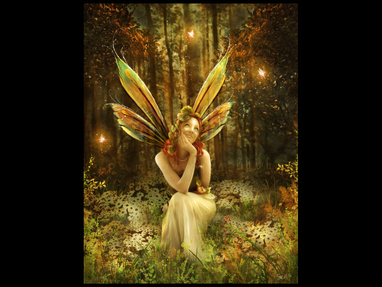 art widgets a z artists sorting the fairies vale mixed media fantasy