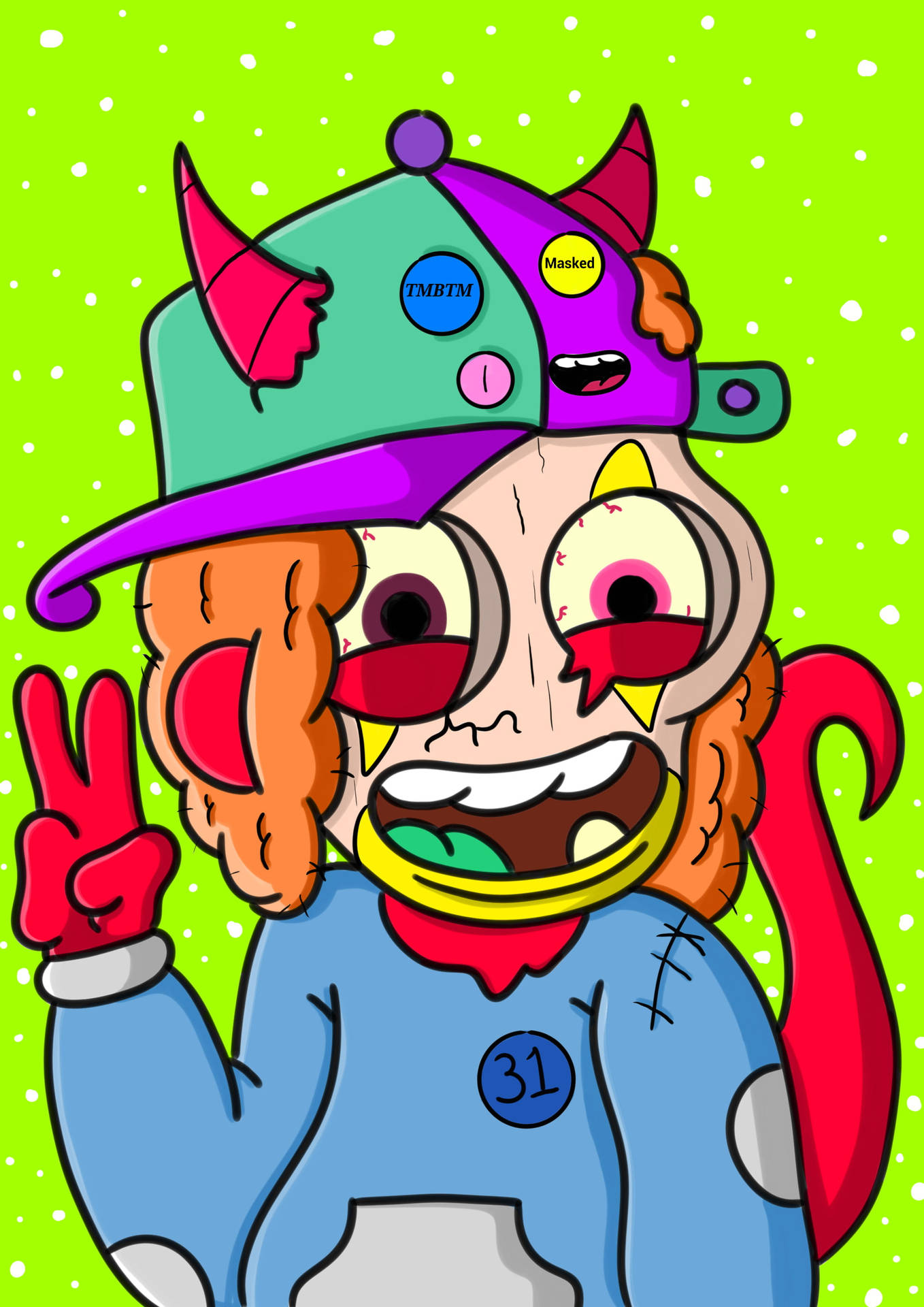 Gangster Cartoon Wallpaper