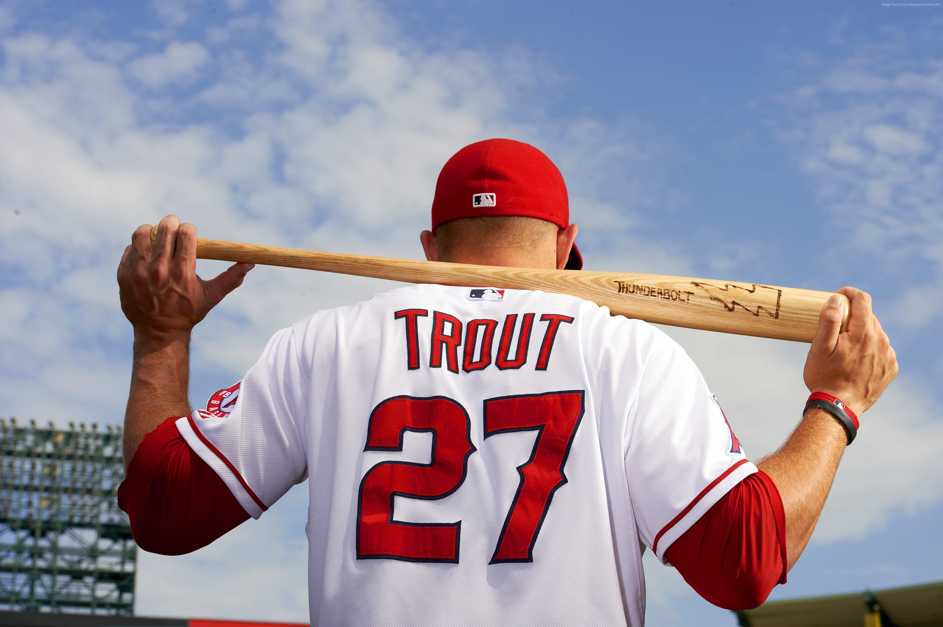 Baseball Wallpaper Sport Top Players Mike Trout