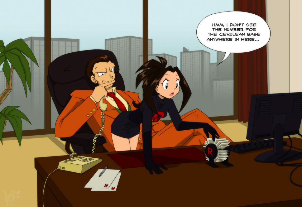 Inappropriate Office Behaviour I by espie on