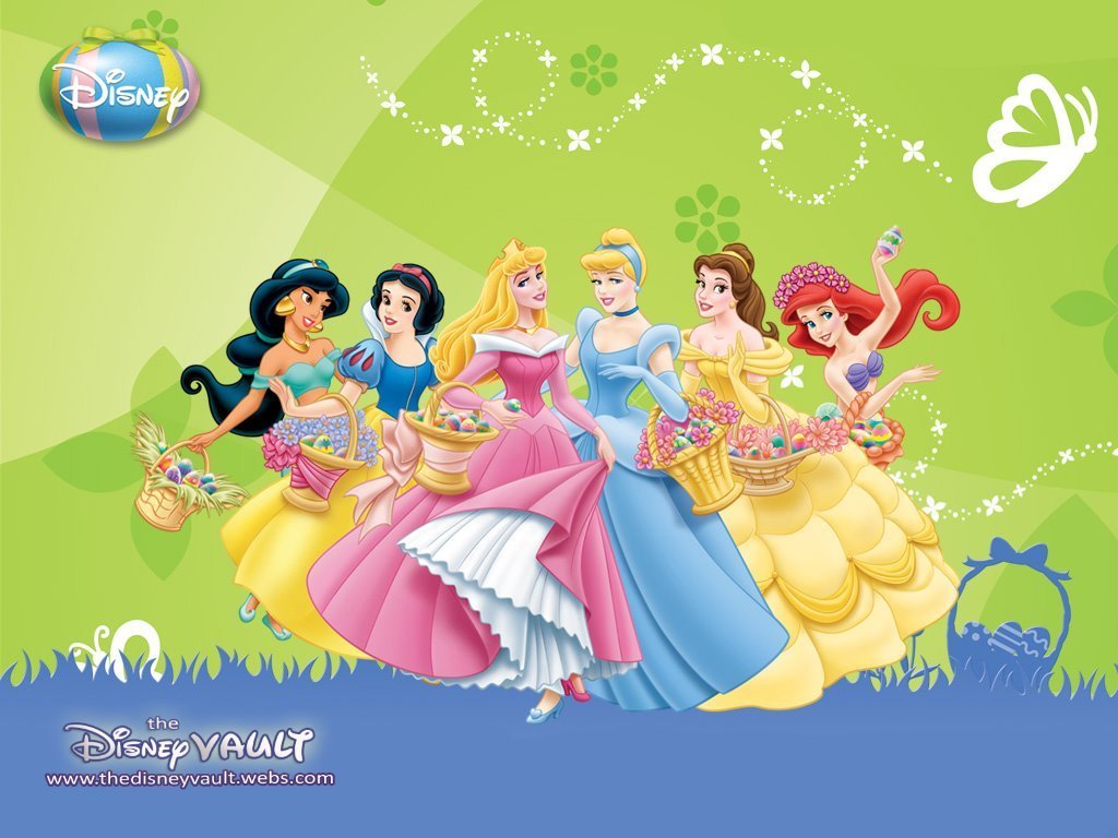 Beautiful Flowers Disney Princess Wallpaper
