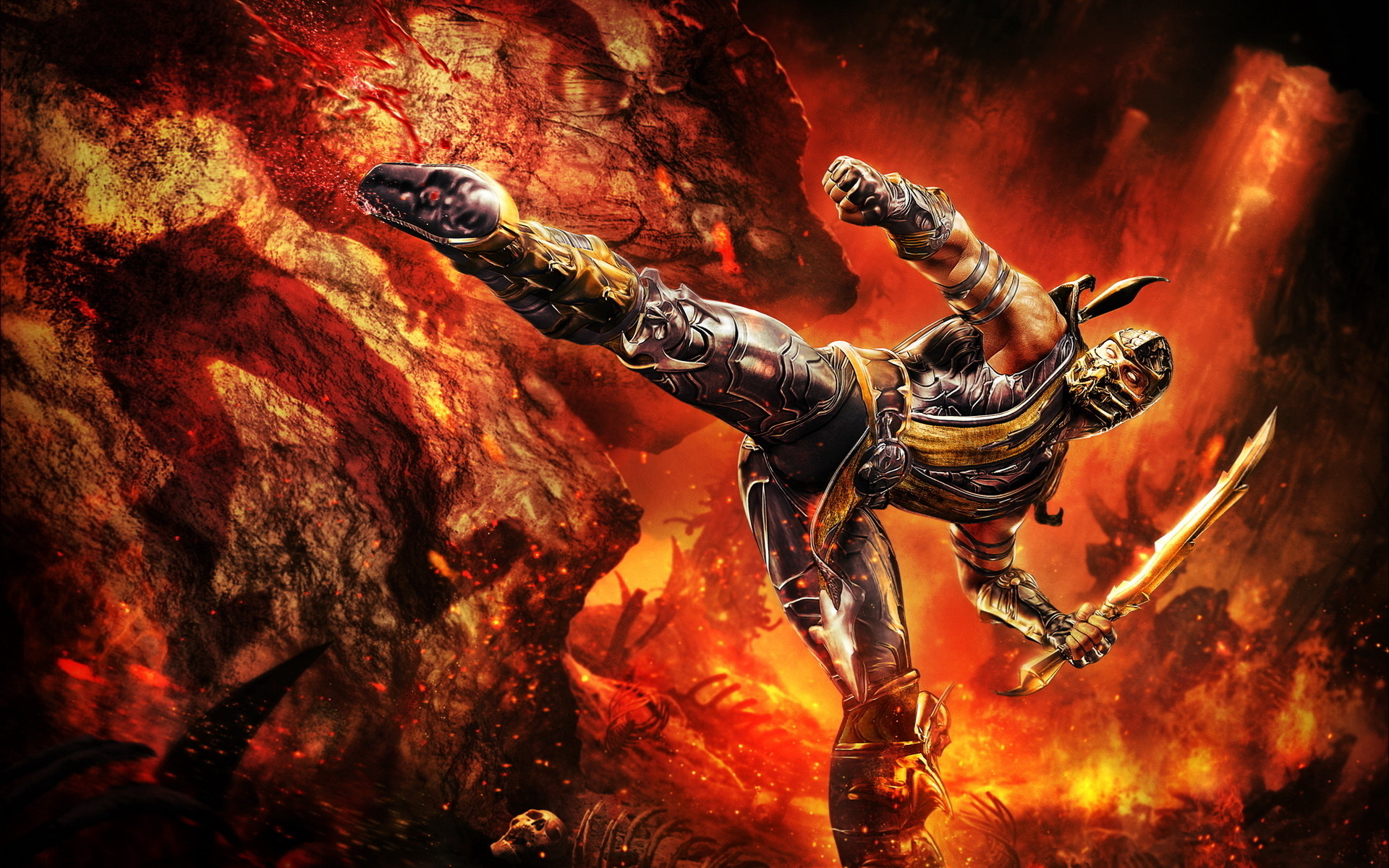Scorpion Wallpaper Mortal Kombat HD