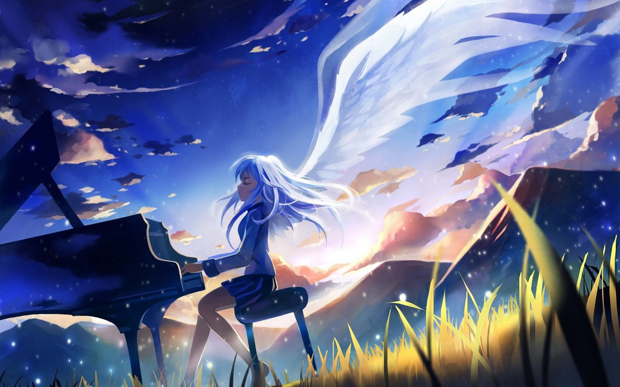 Desktop Angel HD Wallpaper