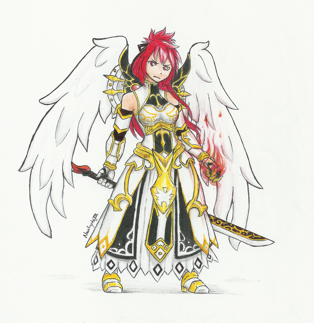 Blazing Heart Archangel By Nanakyuubi1