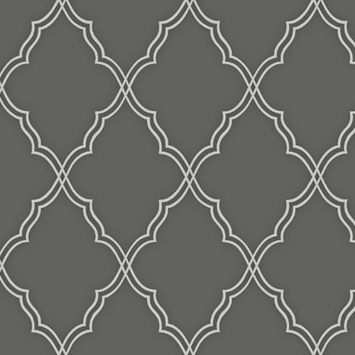 Ii Moroccan X Trellis Foiled Wallpaper Res Wayfair