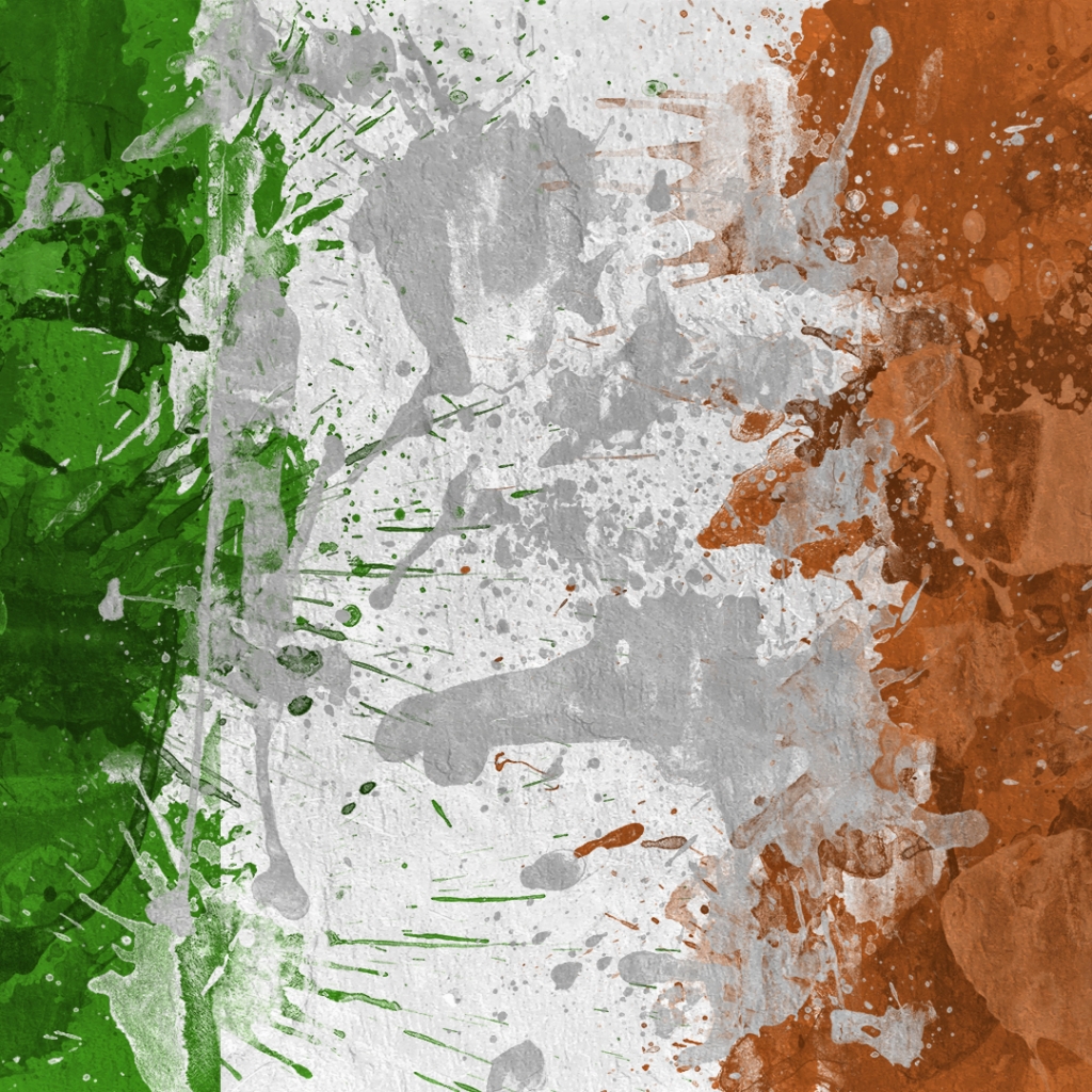 Irish Flag iPad Wallpaper