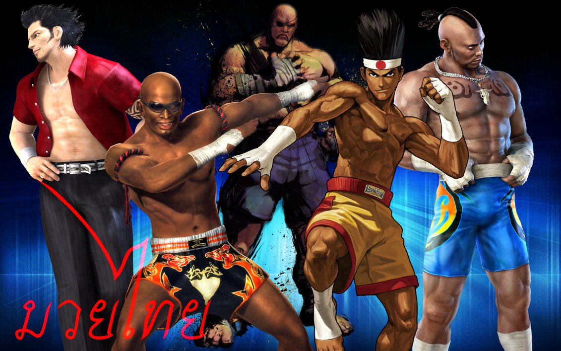 Muay Thai Fighters By Legendarydragon90