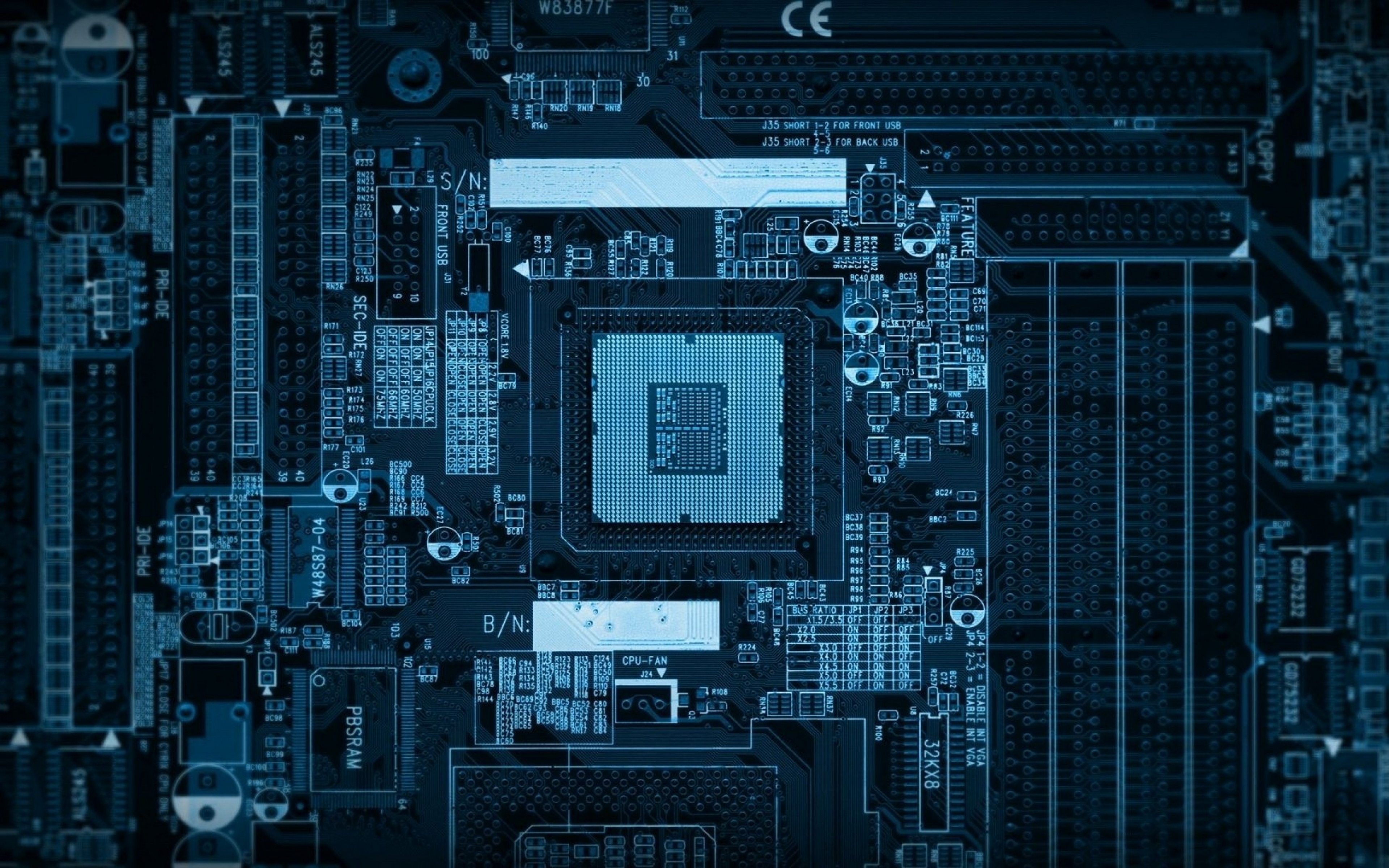Motherboard HD Wallpaper Background Image