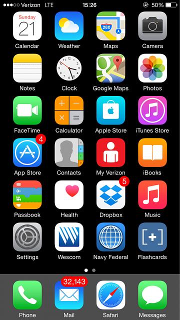 Show us your iPhone 6 Homescreen   iPhone iPad iPod Forums at iMore